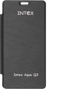 Totu Design Flip Cover for Intex Aqua Q3