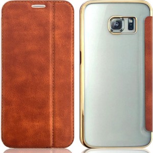 Tommcase Flip Cover for SAMSUNG Galaxy S6 Edge