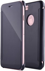 SRISHTY ENTERPRISES Flip Cover for apple iphone 7 plus flip cover mirror black