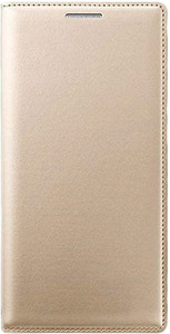 Helix Flip Cover for Reliance Jio LYF Water 7 GOLD (LS-5504)