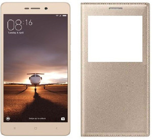 Shobicomz Flip Cover for Mi Redmi 3S Prime