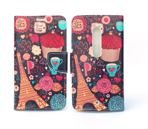 Fashion Flip Cover for Motorola Moto X Play