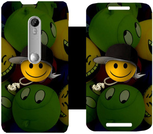 Skintice Flip Cover for Motorola Moto G (3rd Generation)