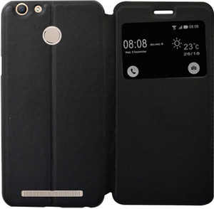 COVERNEW Flip Cover for Mi Redmi 3S Prime