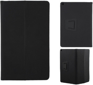 Colorcase Flip Cover for Iball Slide Cuboid Tablet (8.0)