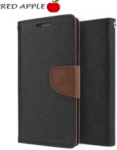 Red Apple Flip Cover for Motorola Moto X Play
