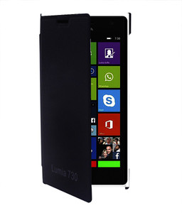 Coverage Flip Cover for Nokia Lumia 730