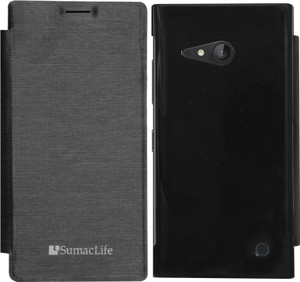SumacLife Flip Cover for Nokia Lumia 730