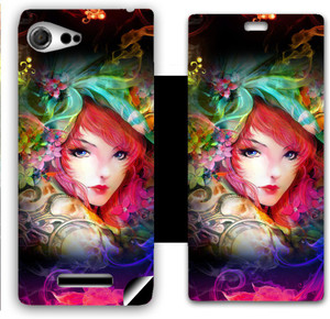 Skintice Flip Cover for Sony Xperia E3