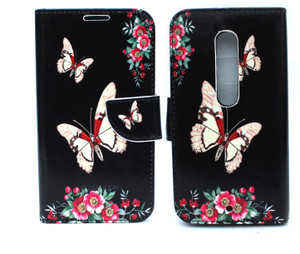 Fashion Flip Cover for Motorola Moto X Play