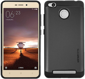 Shopizone Grip Back Cover for Mi Redmi 3S Prime, Xiaomi 3 Pro
