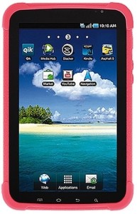 Amzer 89292 Silicone Skin Jelly Case - Baby Pink for Samsung GALAXY Tab GT-P1000