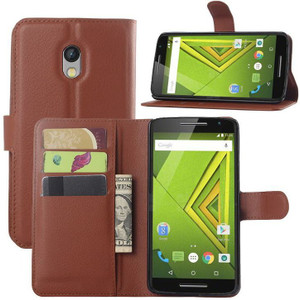 Excelsior Wallet Case Cover for Motorola Moto X Play
