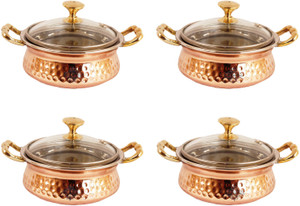 Indian Art Villa Pack of 4 Casserole Set