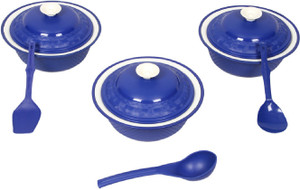 Cutting Edge Carnation Serving Dish Pack of 3 Casserole Set