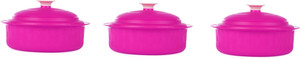 Cutting Edge Carnation Vintage Casserole Pack of 3 Casserole Set