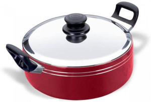Nirali Cherry Non-Stick Casserole, 27cm Casserole
