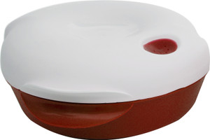 Cutting Edge Emerald Serving Dish Casserole, Set of 1, 1750 ml, Red Casserole Set