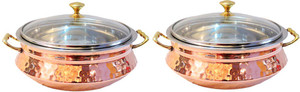 Indian Craft Villa Pack of 2 Casserole Set