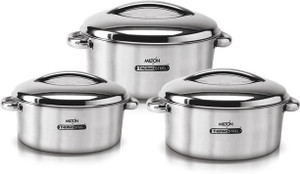Milton Pack of 3 Casserole Set