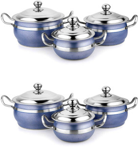 Mahavir Pack of 6 Casserole Set