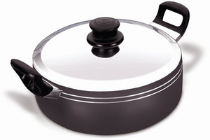 Nirali Cherry Plus Non-Stick Induction Bottom, 23.5cm Casserole