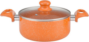 Wonderchef Tangerine 24cm Casserole with Lid Casserole