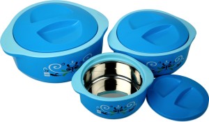 Cello Hot Meal Insulated Pack of 3 Casserole Set