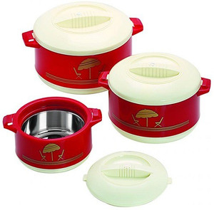 Cello Pack of 3 Casserole Set