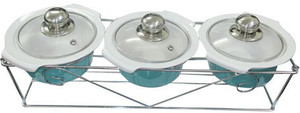 Blue Birds Casserole Set