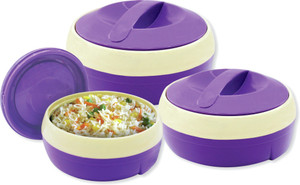 Princeware Solar Pack of 3 Casserole Set