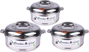 Brecken Paul Pack of 3 Casserole Set