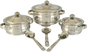 Mahavir Pack of 9 Casserole Set