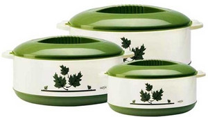 Milton Pack of 3 Casserole Set