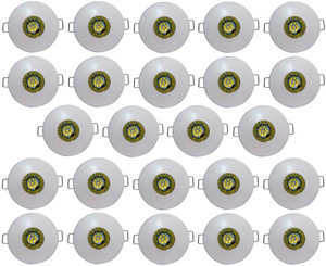 Bene 3w Round Ceiling Light , Color of LED Blue (Pack of 24 Pcs) Recessed Ceiling Lamp