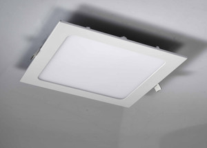 Fos 24w Led Panel Ceiling Light 2400 Lumens Slim Square Neutral Fos 24w Led Panel Ceiling Light 2400 Lumens Slim Square Neutral White 4000k Pack Of 4 Recessed Lamp