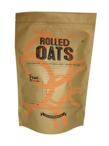 True Elements Rolled Oats Original Grain Form Cereal