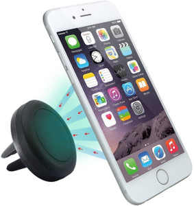 Pop Tech Car Mount, Pop-Tech Universal Cradle-less Cell Phone Magnetic Air Vent Mount Holder For iPhone 6, 6 plus, 5, 5s, 4, for Galaxy S6 Edge, S5, S4, Note 5, 4, 3, HTC One M8 M9 (Black) Charging Pad
