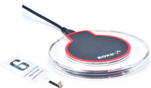 Boxify Boxify Qi wireless Charging Pad (Glow) & receiver for iPhone 5s/ 5c / 6 (Combo) Charging Pad