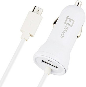 JETech 0654-CarCharger-Samsung-WH Charging Pad