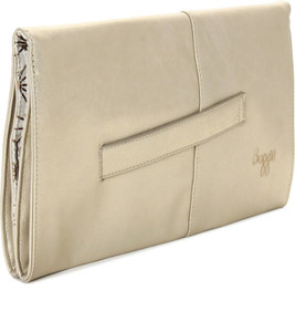 Baggit Casual Gold Clutch Gold Price in India Flipkart