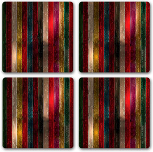 Shoppersbucket Square Rubber Coaster Set