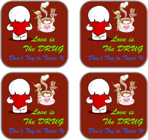 meSleep Love Is A Drug 3D Cushion Cover (16X16)MG-13-32-04 Fridge Magnet