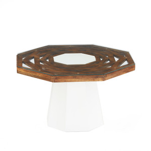 @home by Nilkamal Malibu Solid Wood Coffee Table