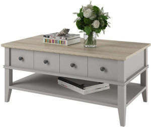 Dream Furniture Solid Wood Coffee Table