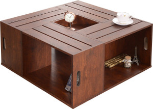 Dream Furniture Solid Wood Coffee Table