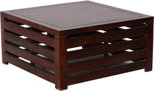Home Edge Solid Wood Coffee Table