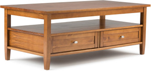 Dream Furniture Solid Wood Coffee Table
