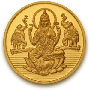 P.N.Gadgil Jewellers Laxmi shree 24 (995) 1 g Gold Coin