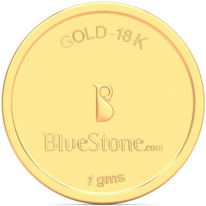 BlueStone 18 K 1 g Gold Coin